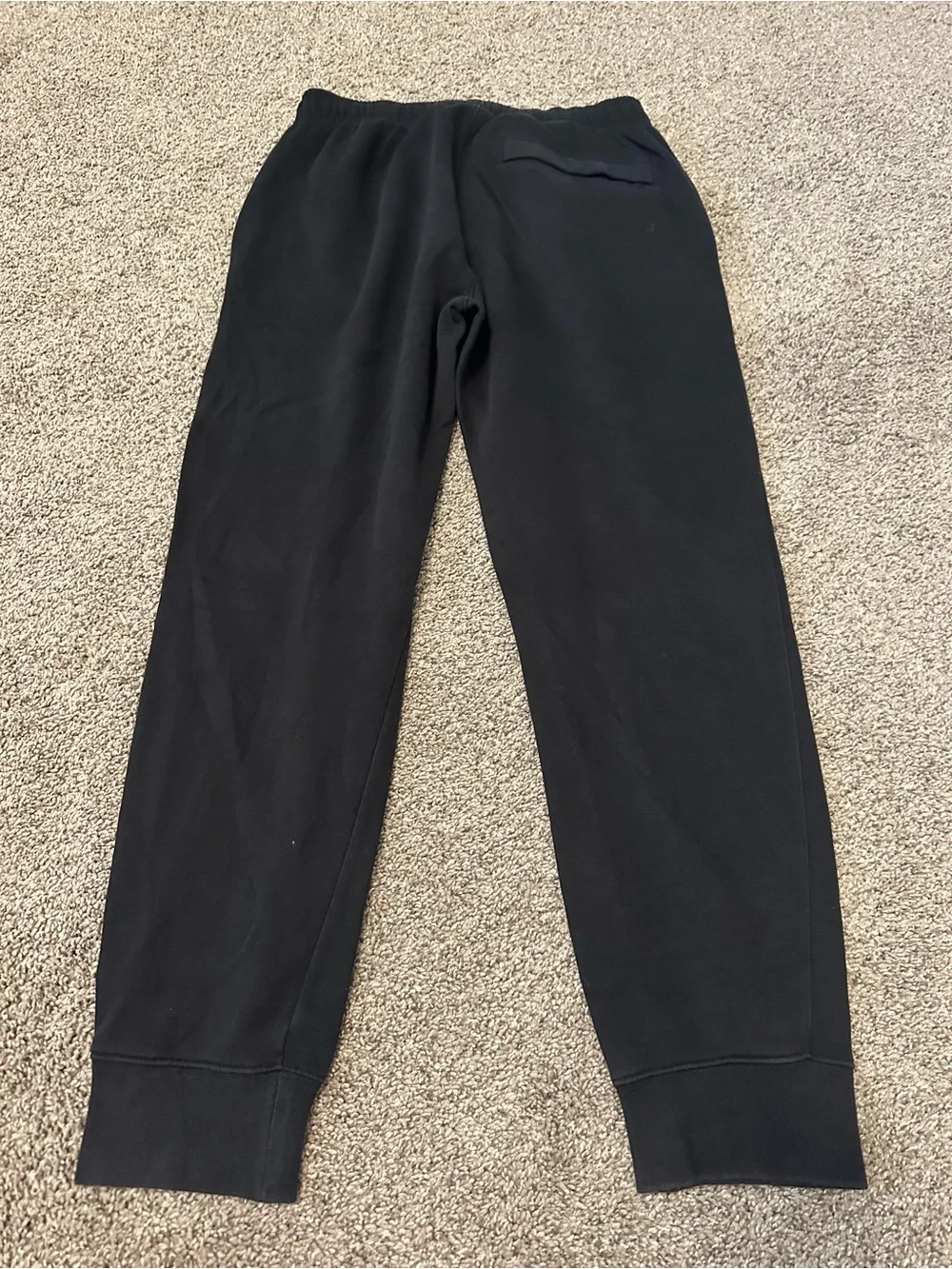 Nike Black Men's Fleece Jogger Pants